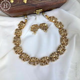 Beautiful Gold Plated Traditional Necklace JH5317