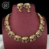 Beautiful Gold Plated Traditional Necklace JH5317