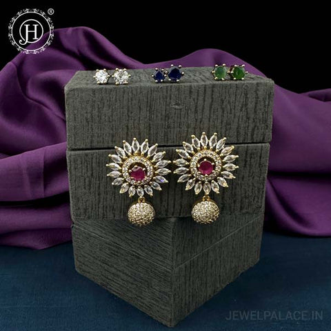 Exclusive Quality Gold Plated Earrings JH5348