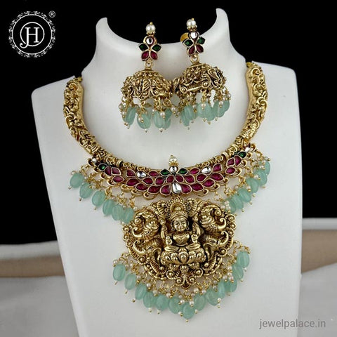 Antique Pearls Temple Necklace JH5377