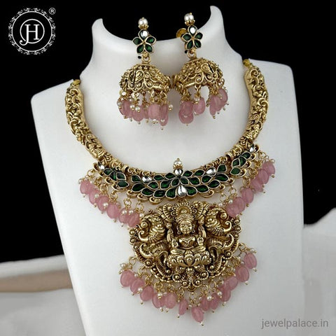 Antique Pearls Temple Necklace JH5383
