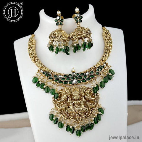 Antique Pearls Temple Necklace JH5392