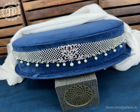 Beautiful Silver Plated AD Stone Premium Quality Hip Chain JH5414