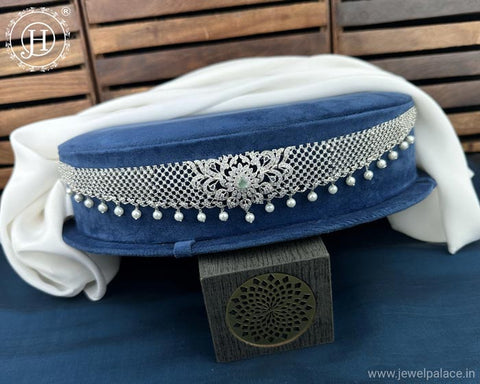 Beautiful Silver Plated AD Stone Premium Quality Hip Chain JH5417