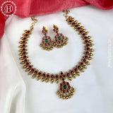 Exclusive Gold Plated Kemps Stone Premium Necklace JH5435