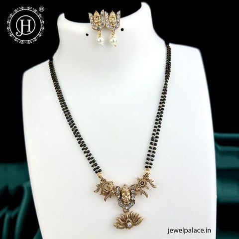 Beautiful Gold Plated Kemps Stone Floral Design Necklace JH5440