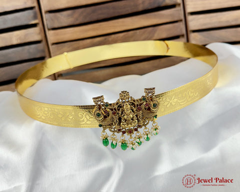 Exclusive Gold Plated Traditional Temple Hip Belt JH5446