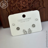 Imported Trendy Studs And Drop Earrings Set Of 3 Pairs JH5452