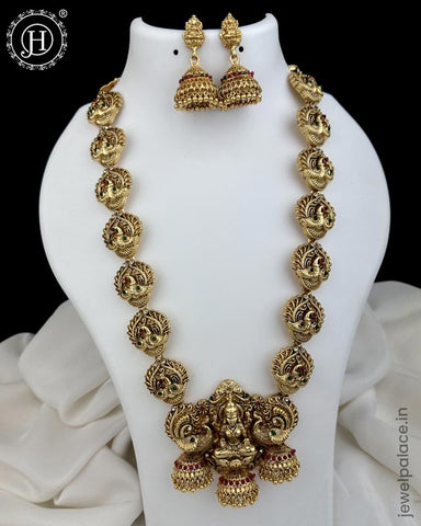 Beautiful Gold Plated Antique Haram Set JH5605