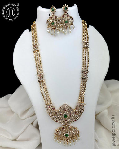 Beautiful Gold Plated Antique Haram Set JH5606
