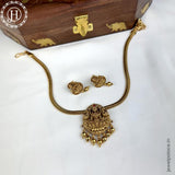 Elegant Gold Finish kemps Stone Temple Necklace JH5618