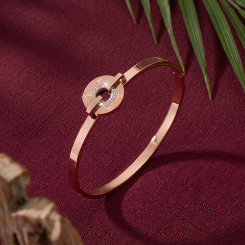 Exclusive Rose Gold Plated Imported Bracelet JH5709