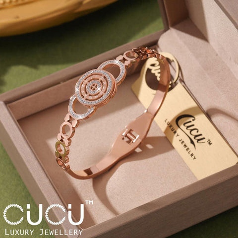 Exclusive Rose Gold Plated Imported Bracelet JH5684