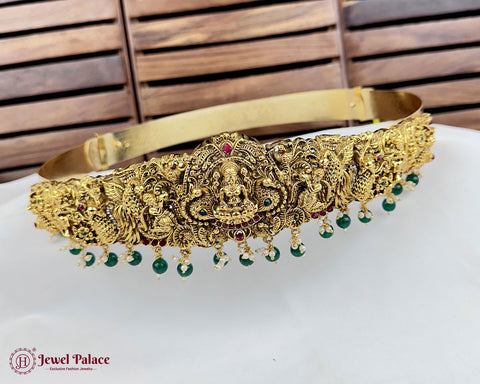 Beautiful Gold Plated South Indian Traditional Hip Belt JH5734