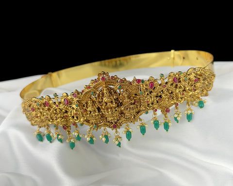 Beautiful Gold Plated South Indian Traditional Hip Belt JH5734