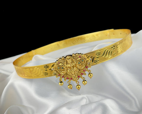 Beautiful Gold Plated South Indian Traditional Hip Belt JH5737