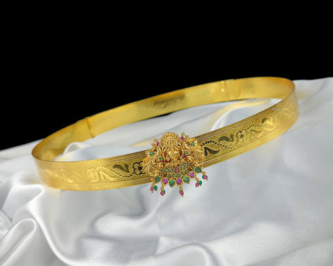 Beautiful Gold Plated South Indian Traditional Hip Belt JH5738
