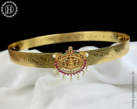 Beautiful Gold Plated South Indian Traditional Hip Belt JH5739