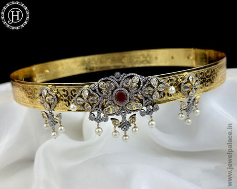 Beautiful Gold Plated South Indian Traditional Hip Belt JH5744
