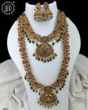 Exclusive Gold Plated Kemps Stone Combo Jewellery Set JH5601