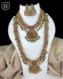 Exclusive Gold Plated Kemps Stone Combo Jewellery Set JH5752