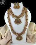 Exclusive Gold Plated Kemps Stone Combo Jewellery Set JH5752
