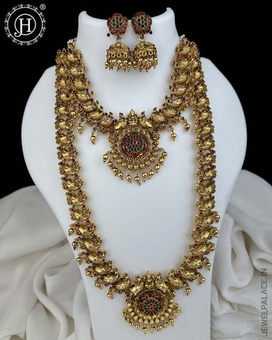 Exclusive Gold Plated Kemps Stone Combo Jewellery Set JH5601