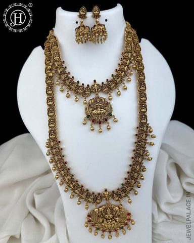 Exclusive Gold Plated Kemps Stone Combo Jewellery Set JH5601