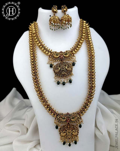 Exclusive Gold Plated Kemps Stone Combo Jewellery Set JH5601