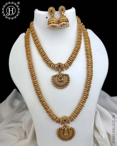 Exclusive Gold Plated Kemps Stone Combo Jewellery Set JH5601