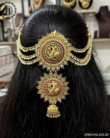 Traditional Choti Jadai Billai With Mattal JH5784