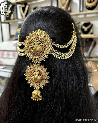 Traditional Choti Jadai Billai With Mattal JH5784