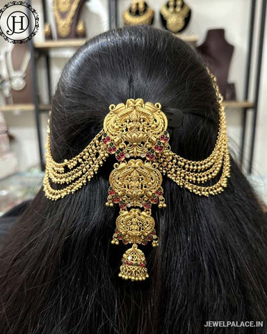 Traditional Choti Jadai Billai With Mattal JH5786