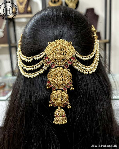 Traditional Choti Jadai Billai With Mattal JH5788