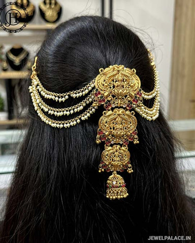 Traditional Choti Jadai Billai With Mattal JH5788