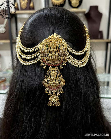 Traditional Choti Jadai Billai With Mattal JH5789