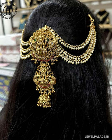 Traditional Choti Jadai Billai With Mattal JH5789