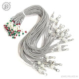 Jewel Palace Silk Thread Pearls Back Rope For All Jewellery Set 12 Piece