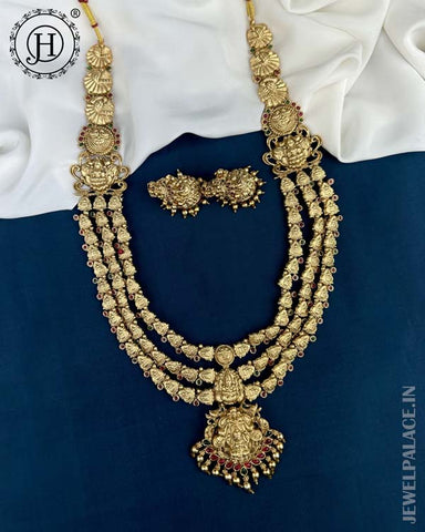 Exclusive Gold Plated Bridal Haram Set JH5801