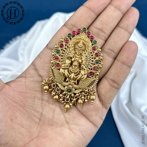 Traditional Gold Plated Temple Jadai Billai JH5805