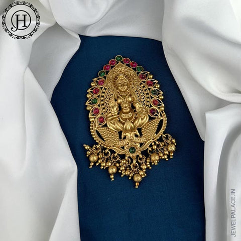 Traditional Gold Plated Temple Jadai Billai JH5805