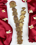 Hair Jadai Billai Brooch South Indian Traditional Bridal Hair Accessories JH5810