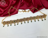 Beautiful Gold Plated Kemps Stone Traditional Waist Hip Belt JH5827