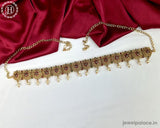 Beautiful Gold Plated Kemps Stone Traditional Waist Hip Belt JH5828