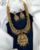 Traditional Gold Plated South Indian Temple Haram JH5832