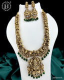 Traditional Gold Plated South Indian Temple Haram JH5832