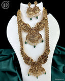 Exclusive Gold Plated South Indian Traditional Combo Jewellery Set JH5844