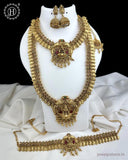 Exclusive Gold Plated South Indian Semi Bridal Jewellery Set JH5863