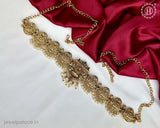 Beautiful Gold Plated Kemps Stone Traditional Waist Hip Belt JH5871