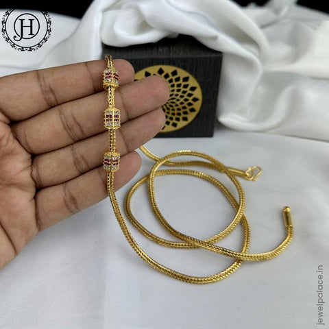 Exclusive Micro Gold Plated Mop Chain JH4556